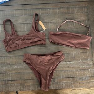 SKIMS Cocoa Bikini Set